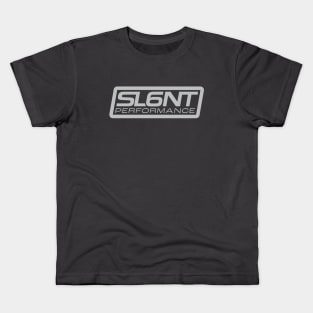 Slant 6 Performance (Gray + Asphalt) Kids T-Shirt